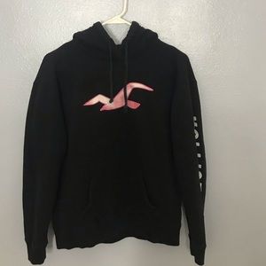 Hollister sweater w/ pink logo